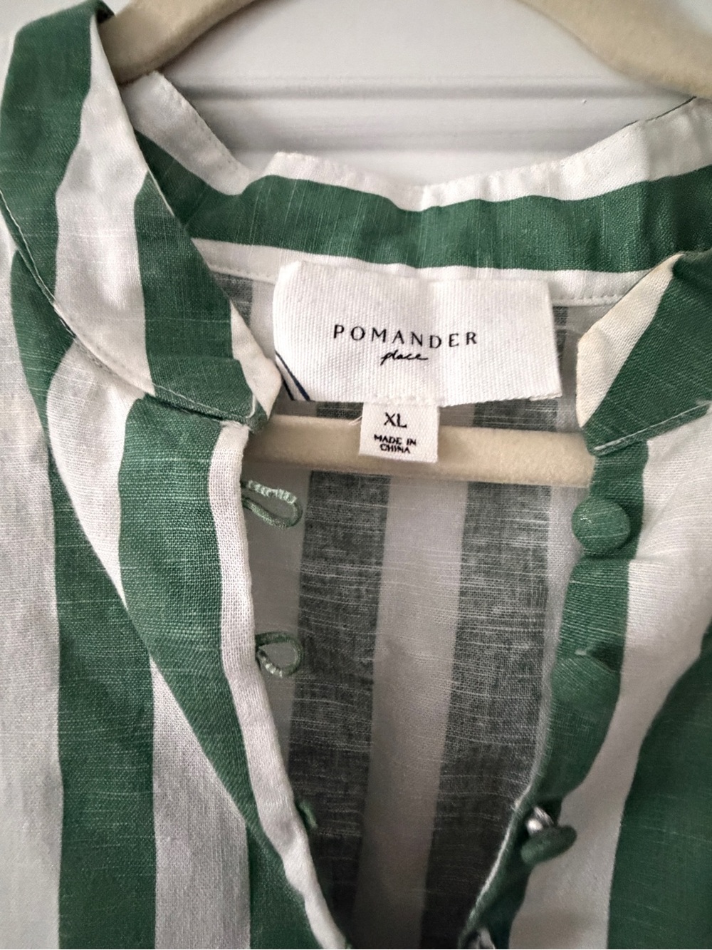 Tuckernuck Pomander Place Maryse Mini Caftan- Size XL - Picture 4 of 5